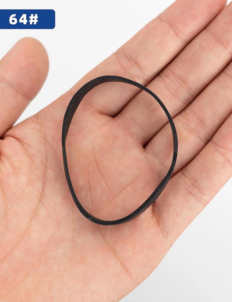 BLUEWING Tactical Rubber Bands Black 50g/250g Bait Rigging for Fishing, Size 8#, 32#, 64#, 81#, 105# - Image 5